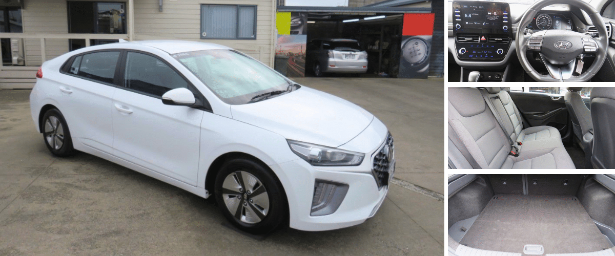 Hyundai Ioniq hybrid at Budget Car Sales Manukau