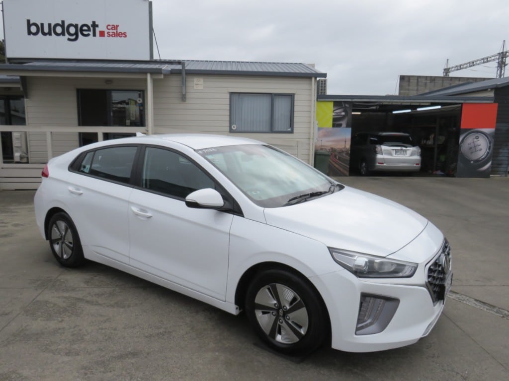 NZ New Hyundai Ioniq hybrid for sale at Budget Car Sales